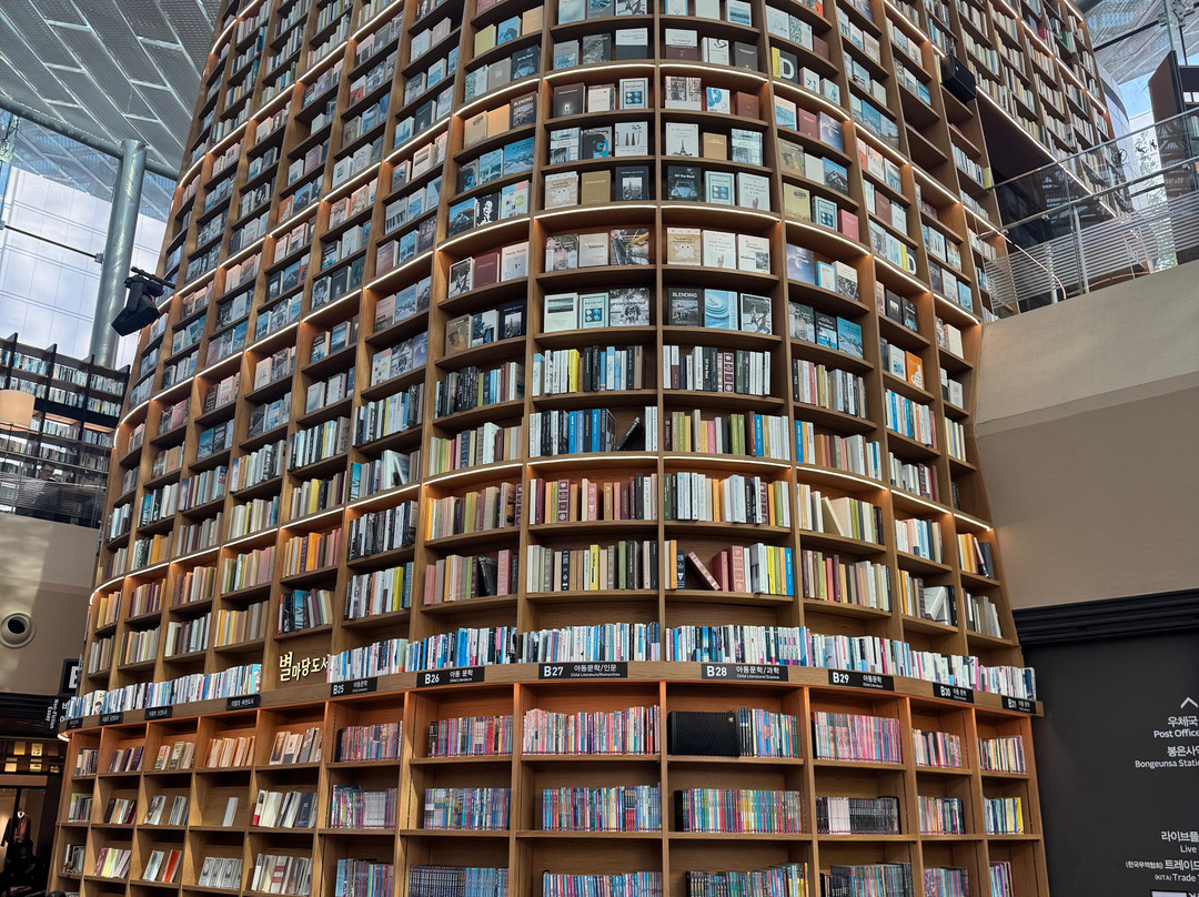 Starfield Library-首尔必去景点