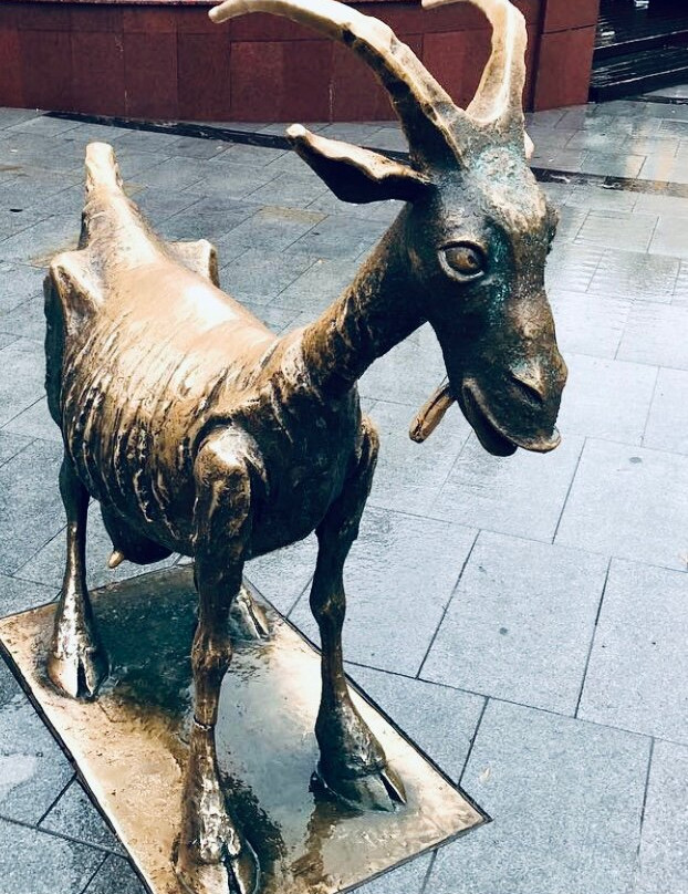 Sculpture the Funny Goat景点图片