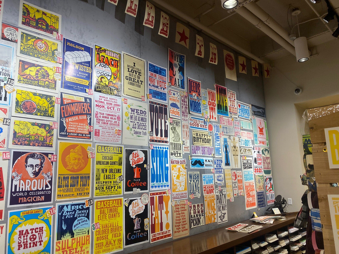 Hatch Show Print-纳什维尔必去景点