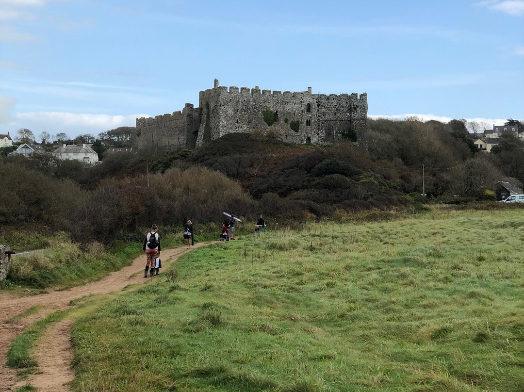 Manorbier Beach-Manorbier必去景点