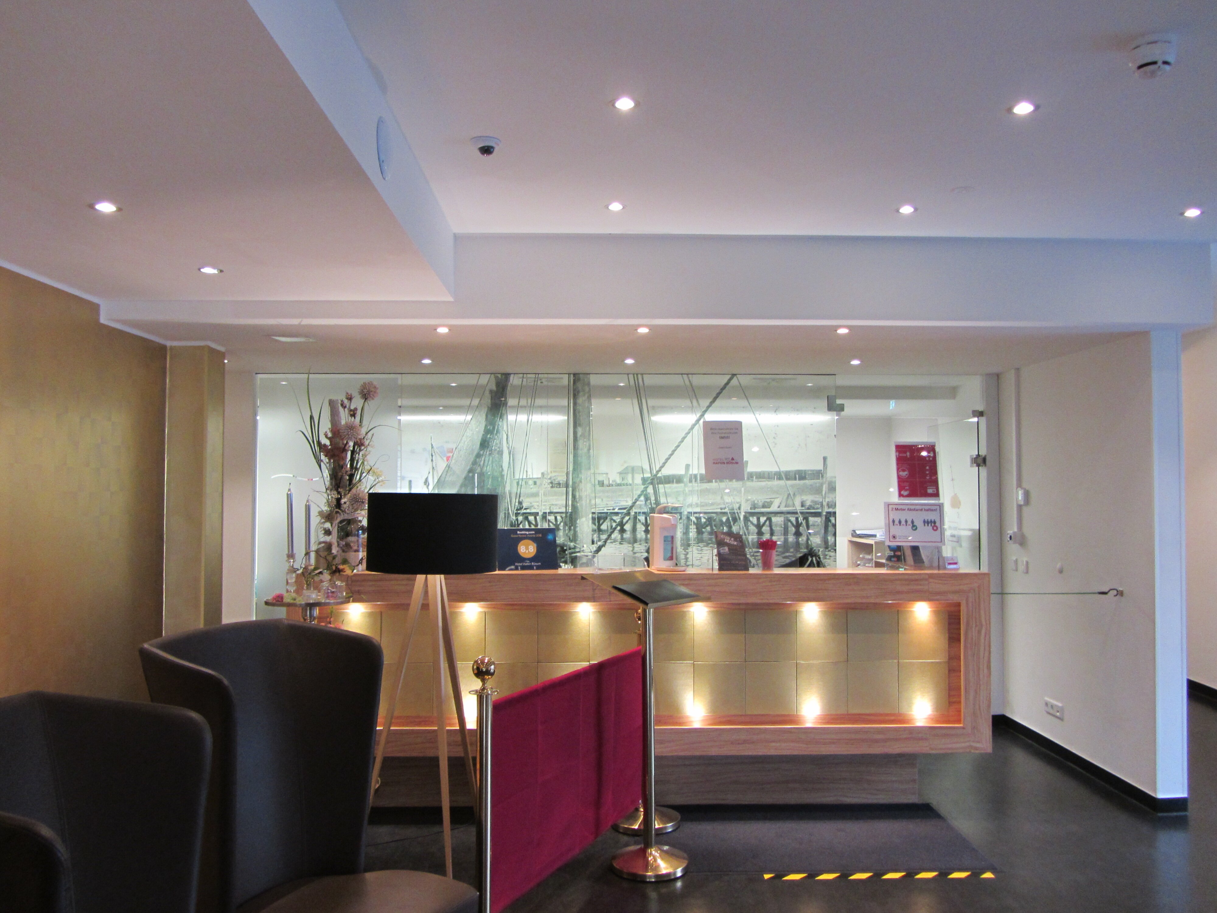 Hotel Hafen Büsum-浴室