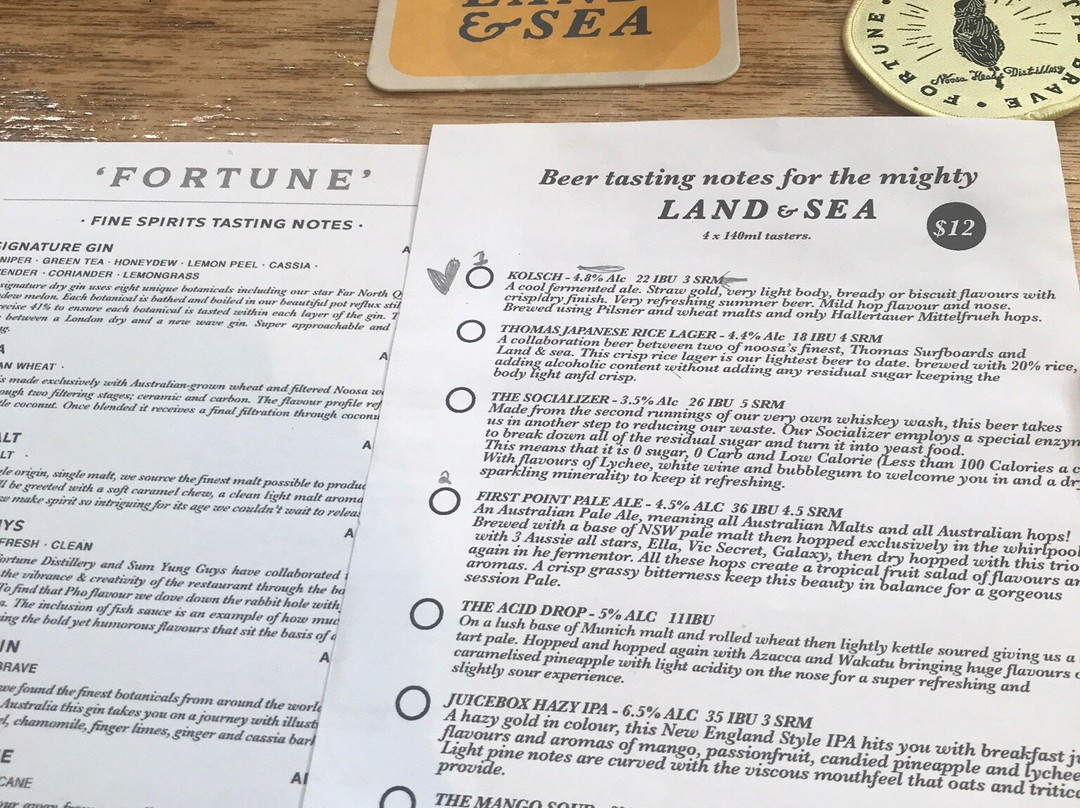 Land & Sea Brewery x Noosa Heads Distillery Tours景点图片