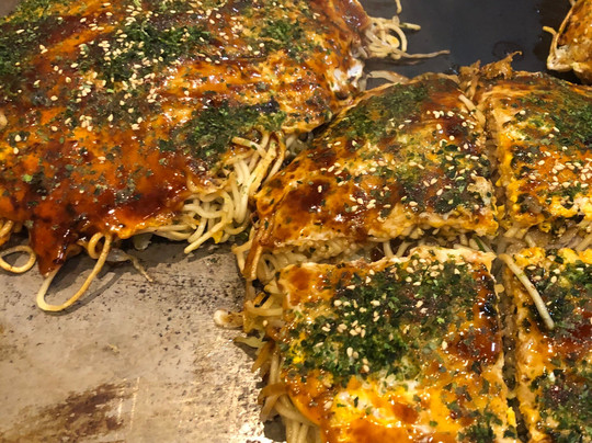 熊野町餐馆和美食-Okonomiyaki Kagami