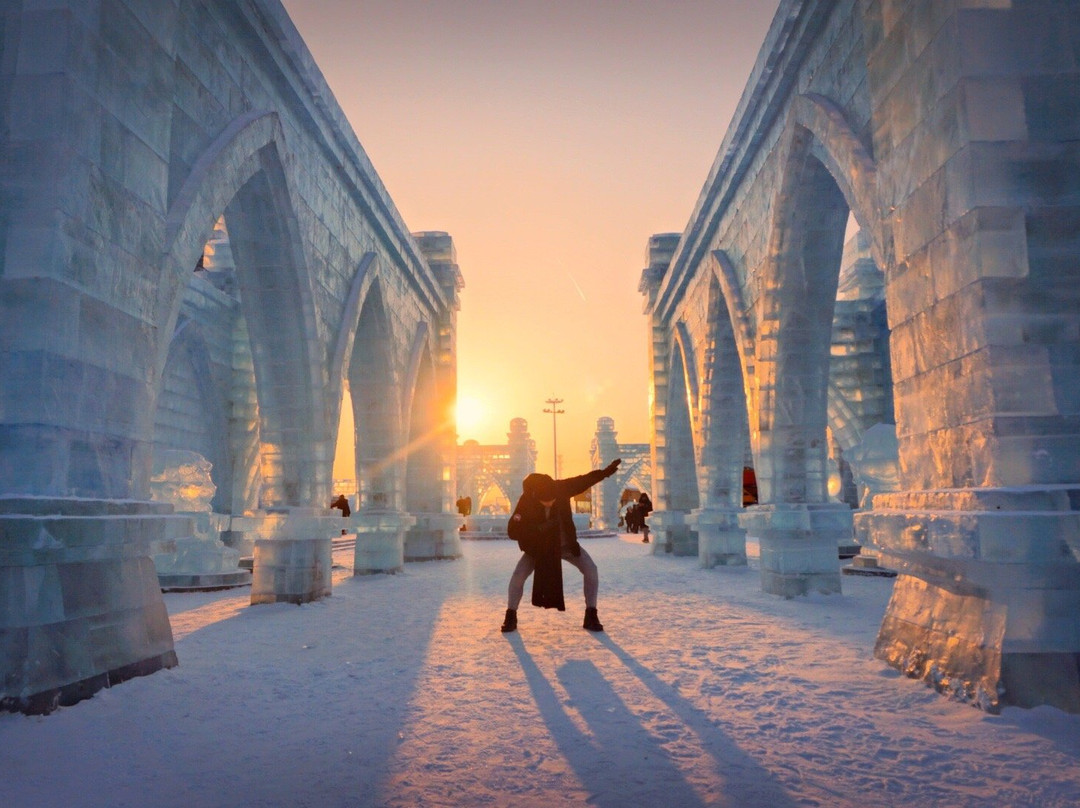 哈尔滨冰雪节景点图片