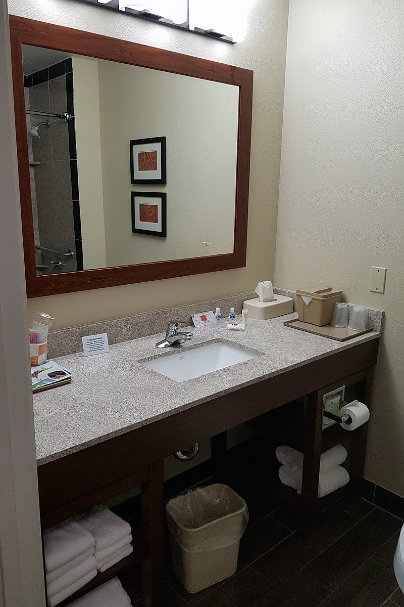 Comfort Suites Victorville-Hesperia-浴室