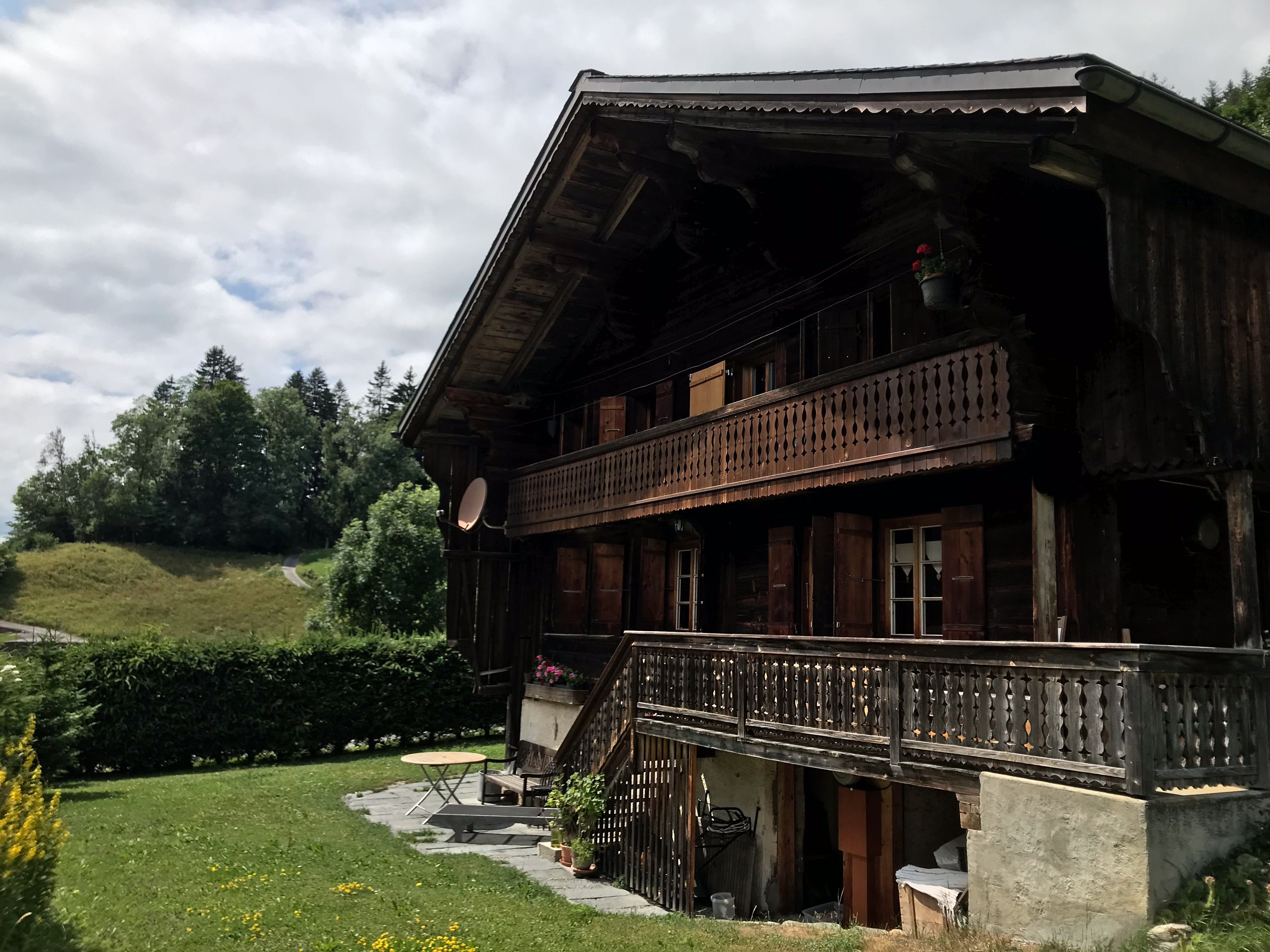 Chalet la Croisee-浴室