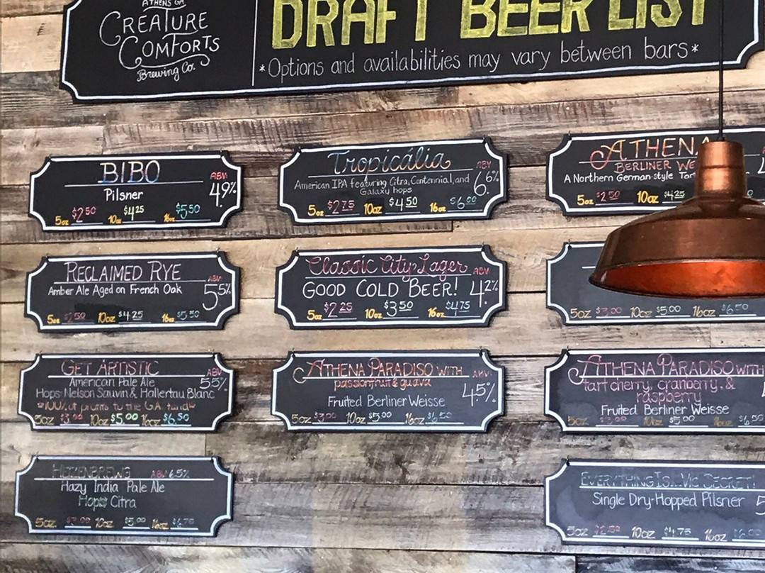 Creature Comforts Brewing Co-阿森斯必去景点