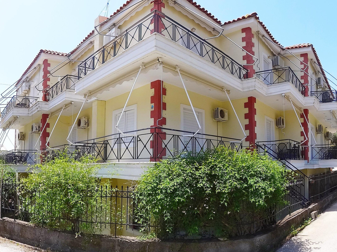 Skala Atalantis酒店住宿-Kapougiati Studios