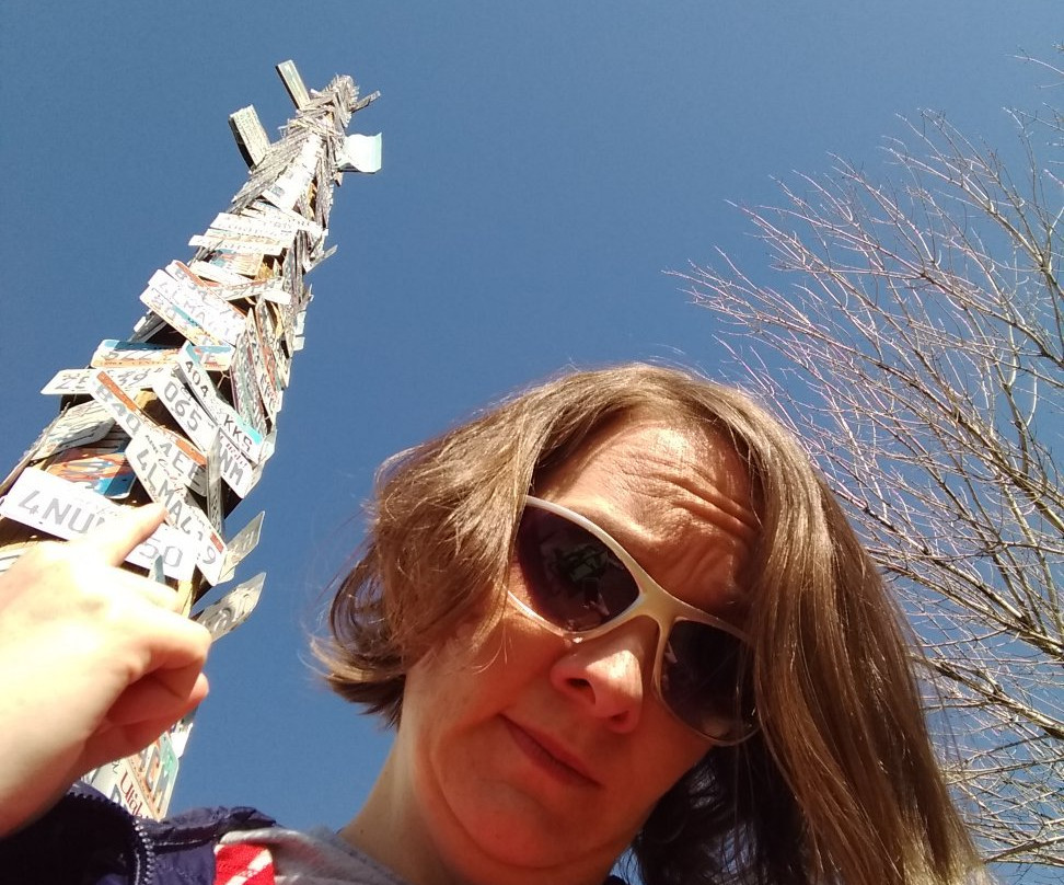 License Plate Pole-Washington必去景点