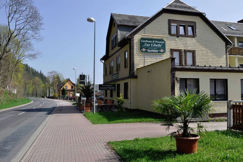 Gasthaus & Pension Zur Libelle-浴室