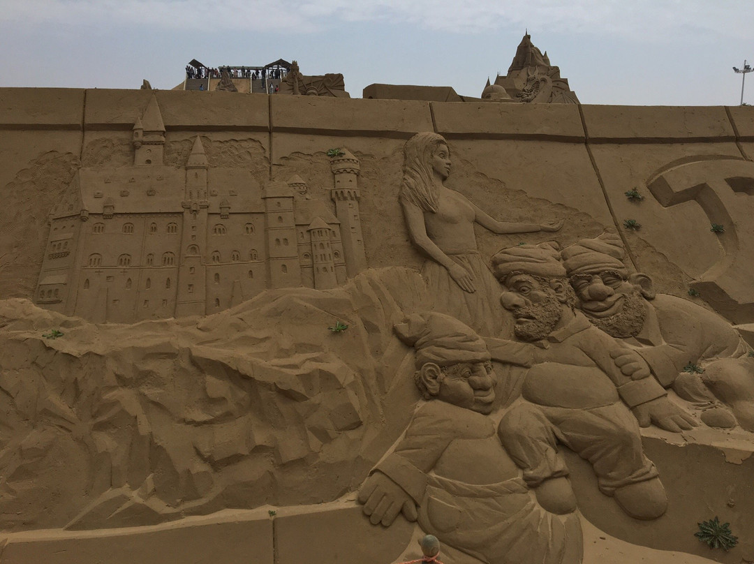 国际沙雕艺术广场-舟山市必去景点