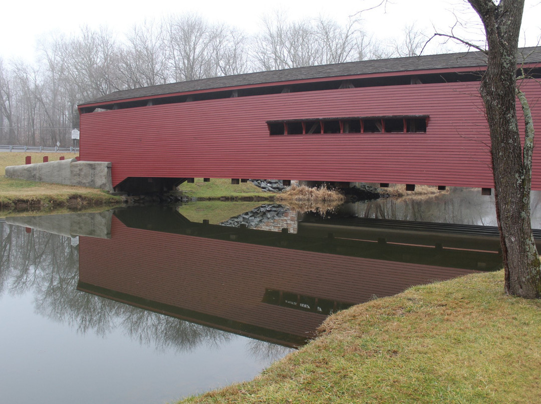 Gilpin's Falls Covered Bridge-埃尔克顿必去景点