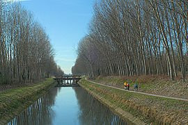 Ciclabile del Canale Vacchelli景点图片