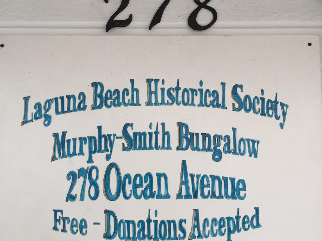 Murphy-Smith Historical Bungalow-拉古纳海滩必去景点