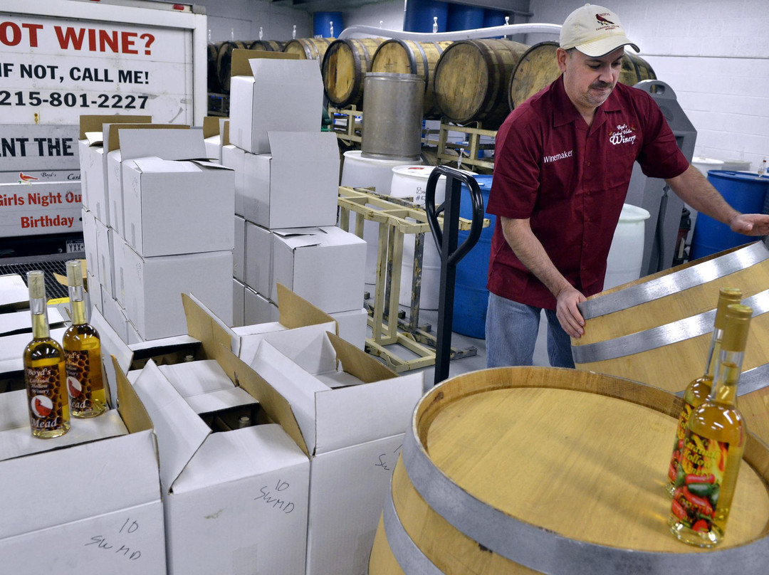 Boyd's Cardinal Hollow Winery-兰斯代尔必去景点