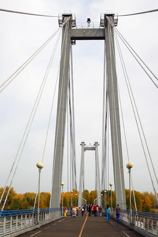 Vynogradovskiy Bridge-克拉斯诺亚尔斯克必去景点