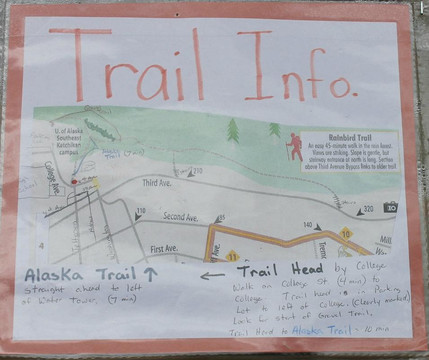 Ketchikan Rainbird Trail-凯奇坎必去景点