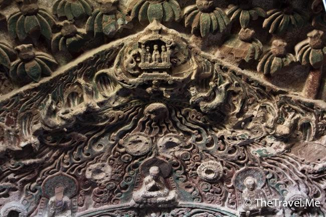 咸阳彬县大佛寺景点图片