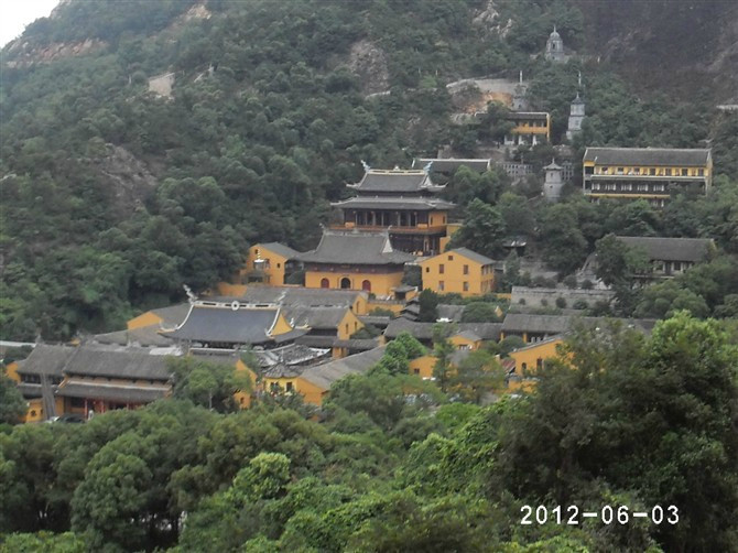温州瑞安仙岩景点图片