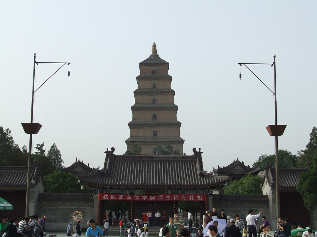 大雁塔北广场-西安市必去景点