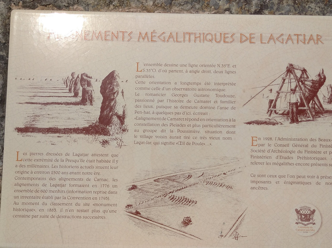 Menhirs de Lagatjar景点图片