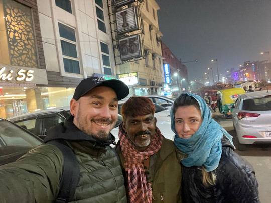Old Delhi Rickshaw Ride-新德里必去景点