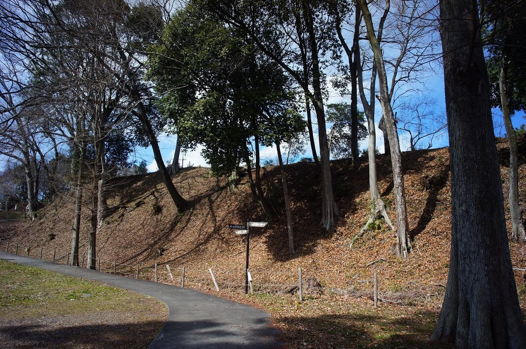 Hachigata Castle Remains-寄居町必去景点