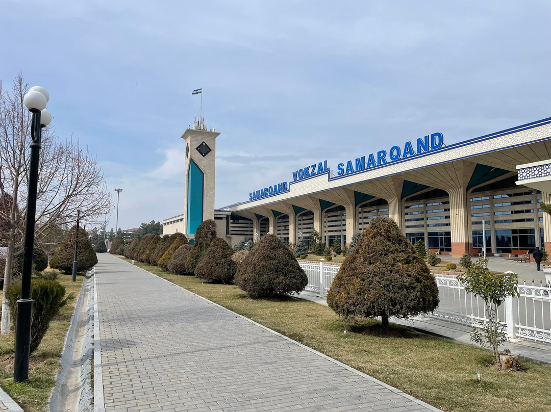 Samarkand Train Station-撒马尔罕必去景点