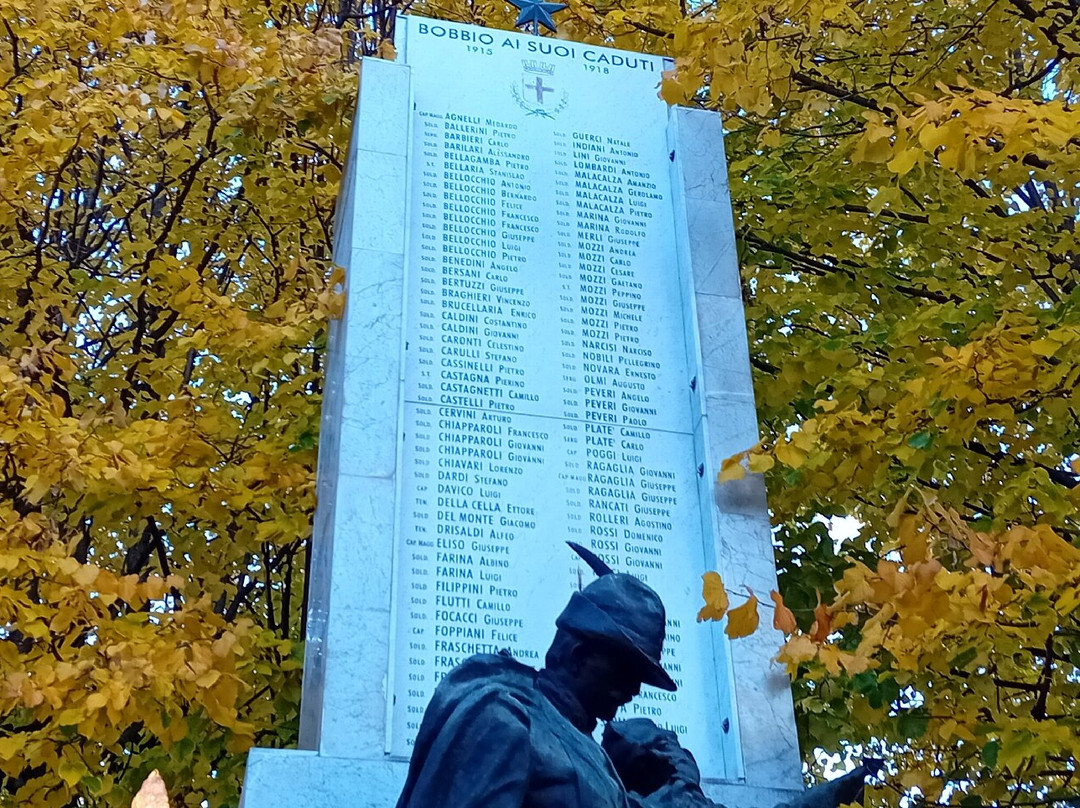 Monumento ai Caduti-Bobbio必去景点