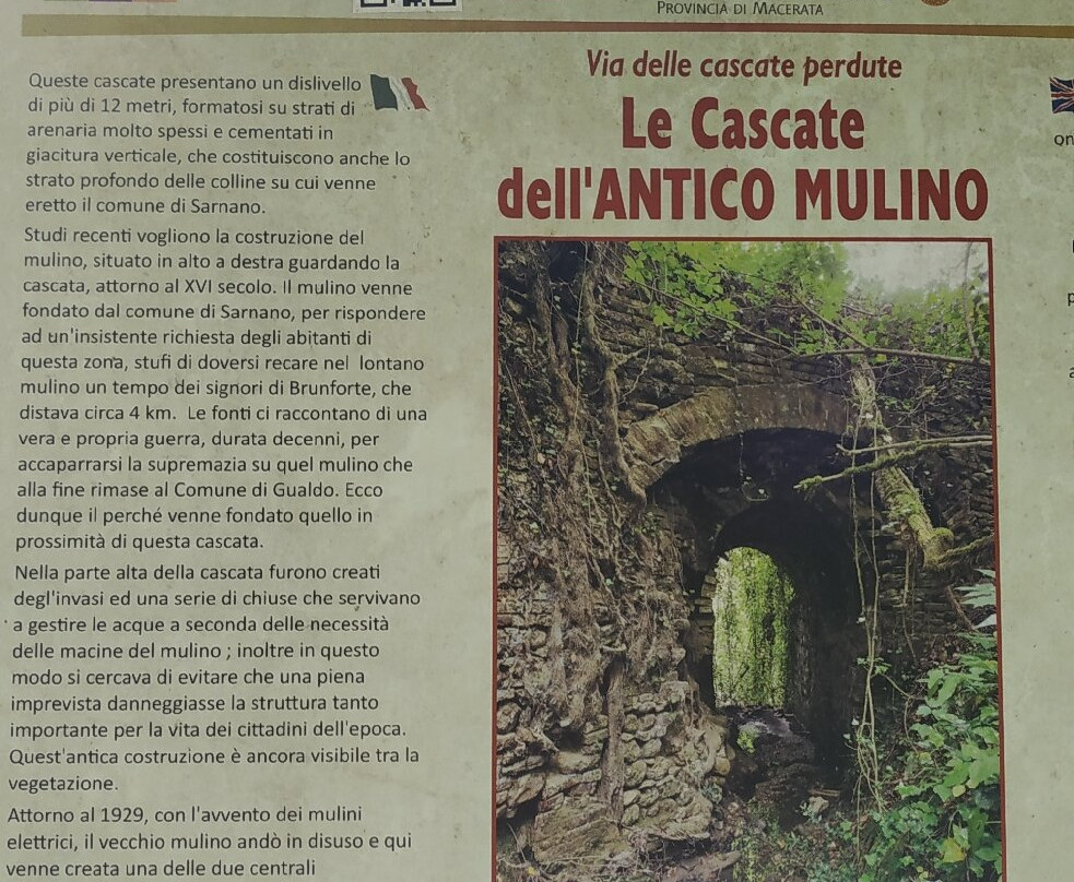 Le Cascatelle di Sarnano-Romani必去景点