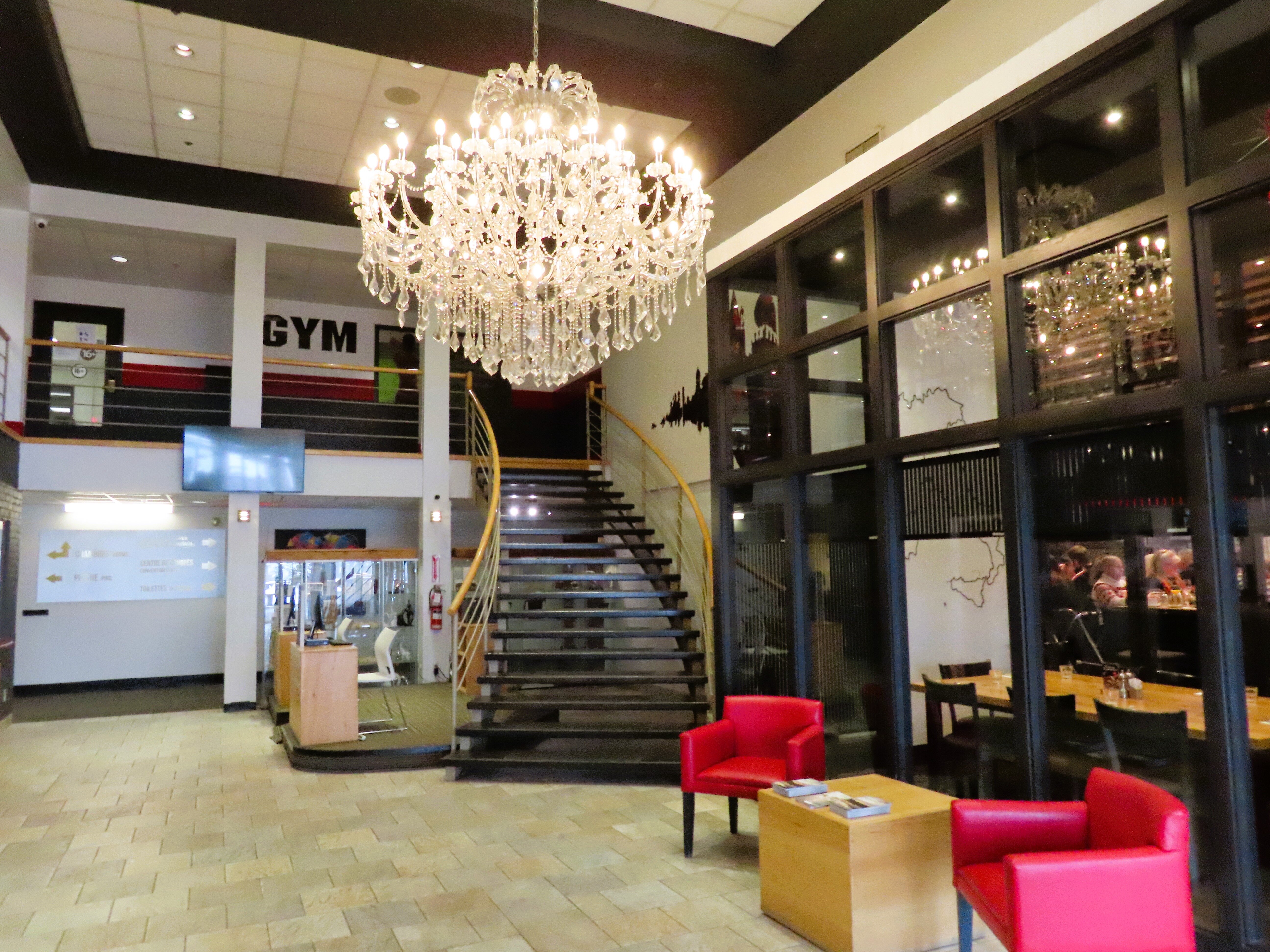 Hôtel Énergie Shawinigan-浴室