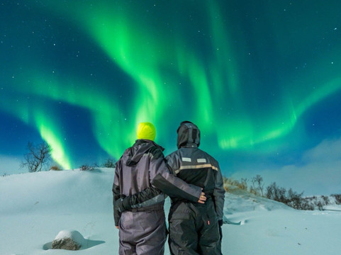 Northern Lights Chase in a small group with free photos.-特罗姆瑟必去景点