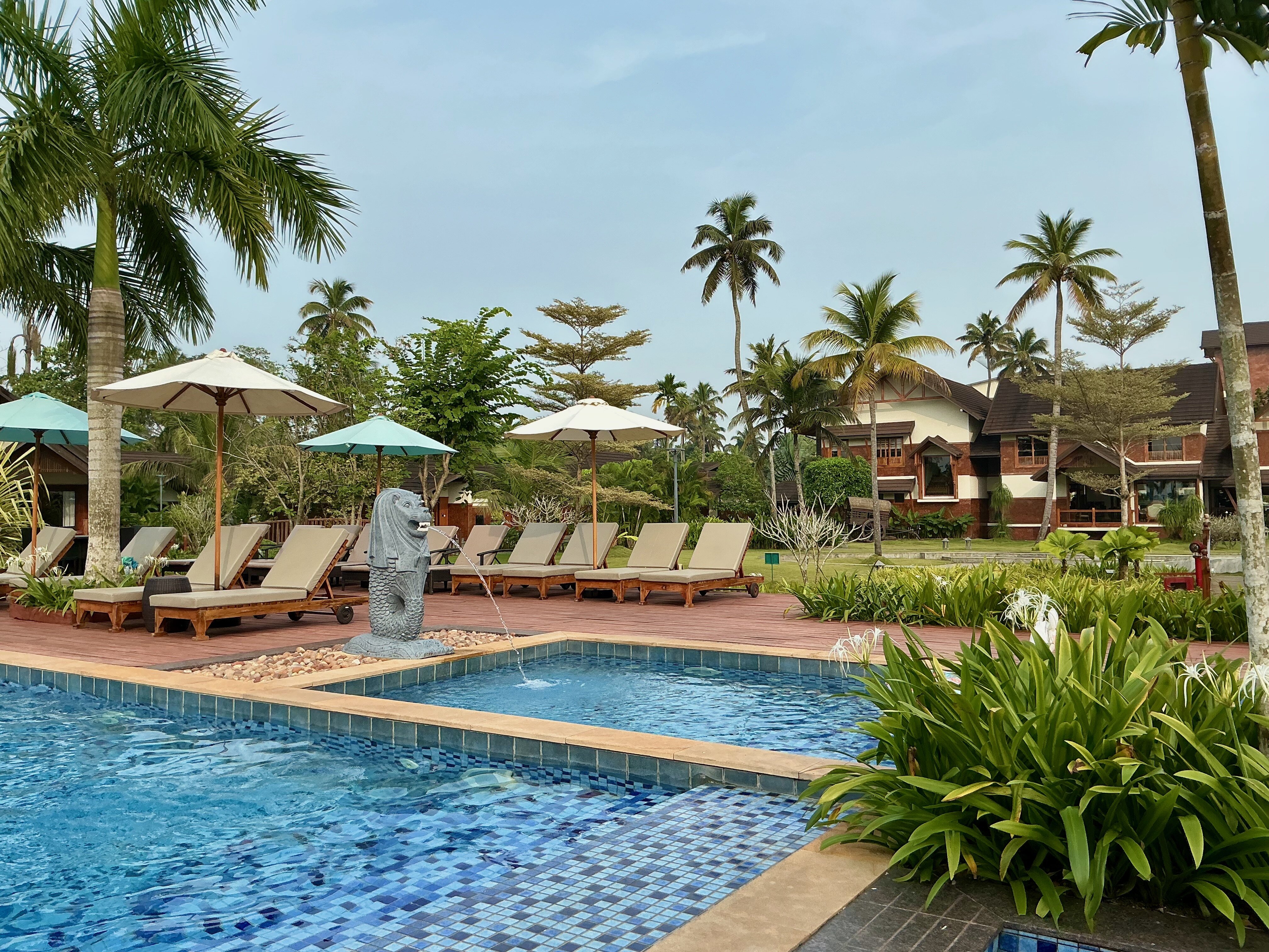 Gokulam Grand Resort & Spa, Kumarakom-泳池