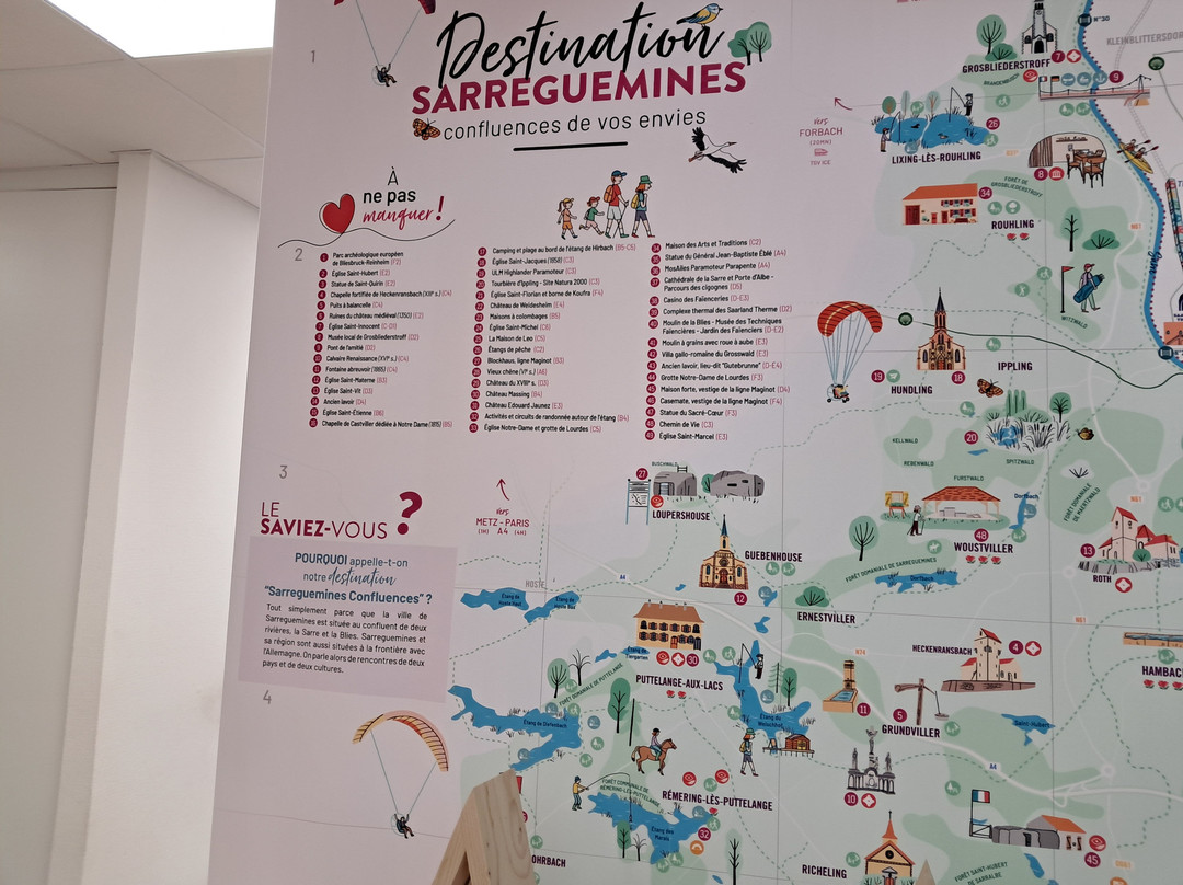 Office de Tourisme Sarreguemines Confluences-萨尔格米纳必去景点