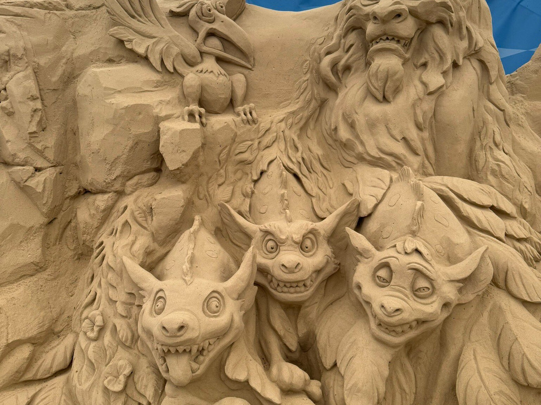 Sandworld Sculpture Park-韦茅斯必去景点