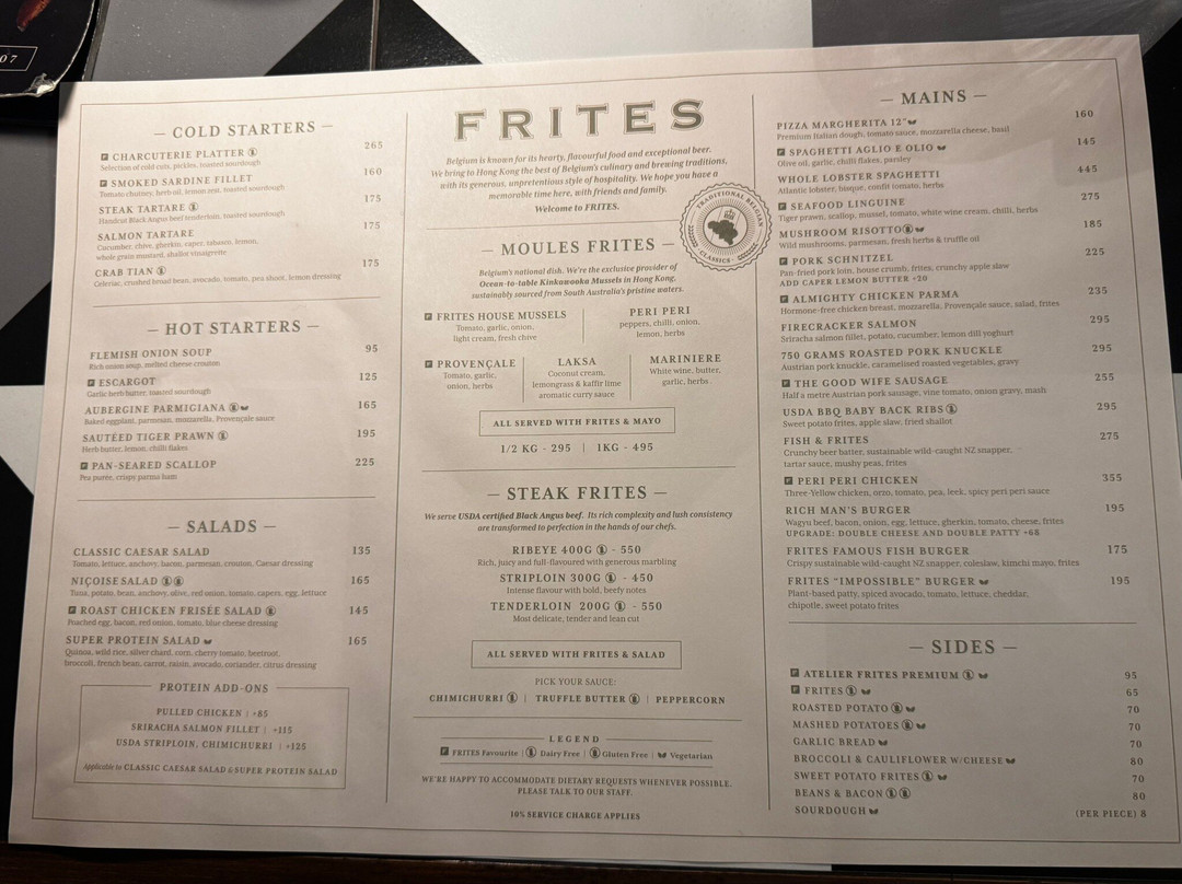 Frites Belgium On Tap
