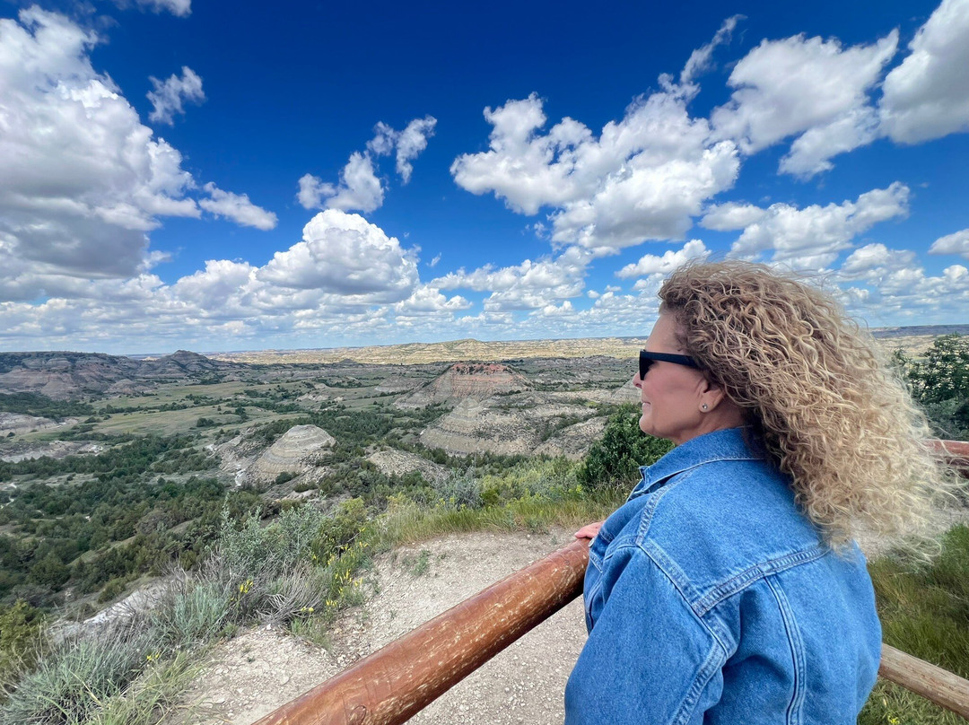 Painted Canyon Overlook-Theodore Roosevelt National Park必去景点