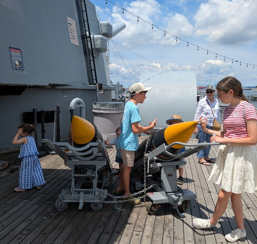 Battleship Wisconsin at Nauticus-诺福克必去景点