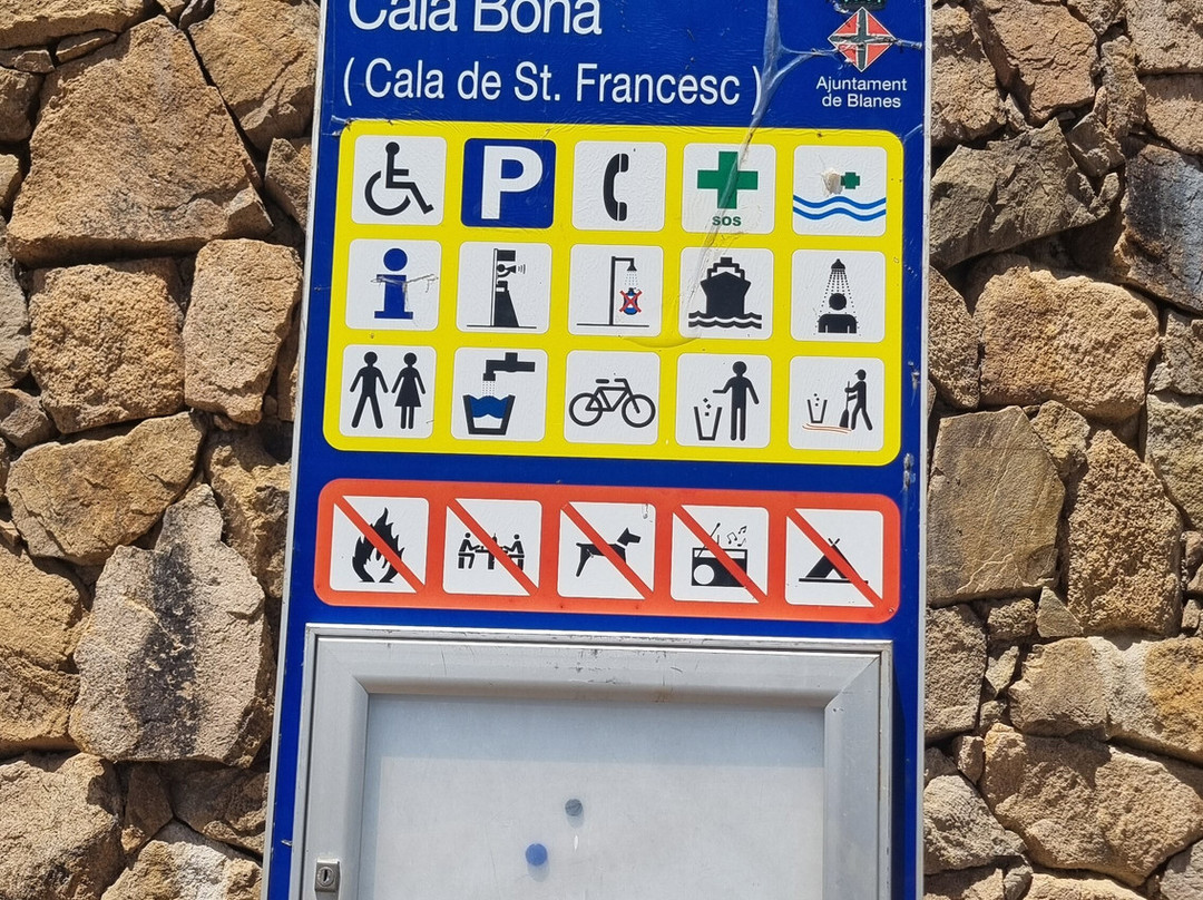 Cala de Sant Francesc-布拉内斯必去景点