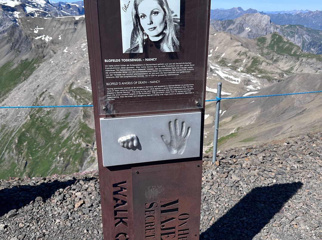 Walk of fame - Schilthorn-米伦必去景点