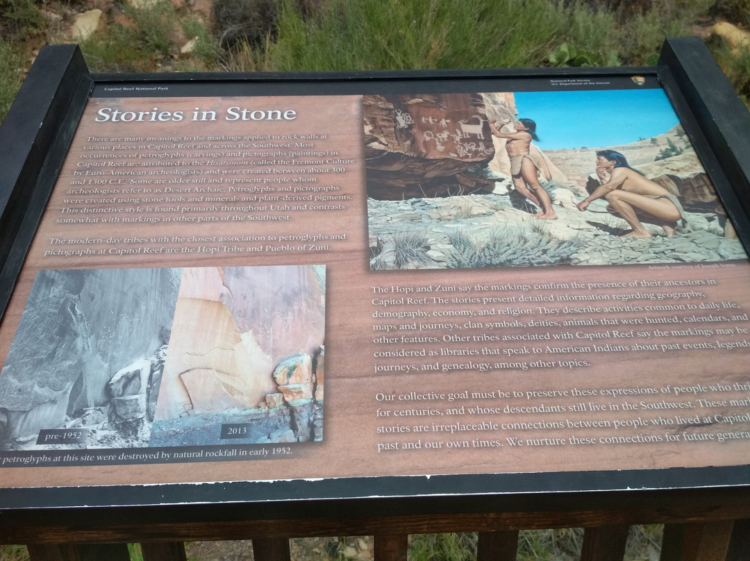 Torrey Petroglyphs-托里必去景点