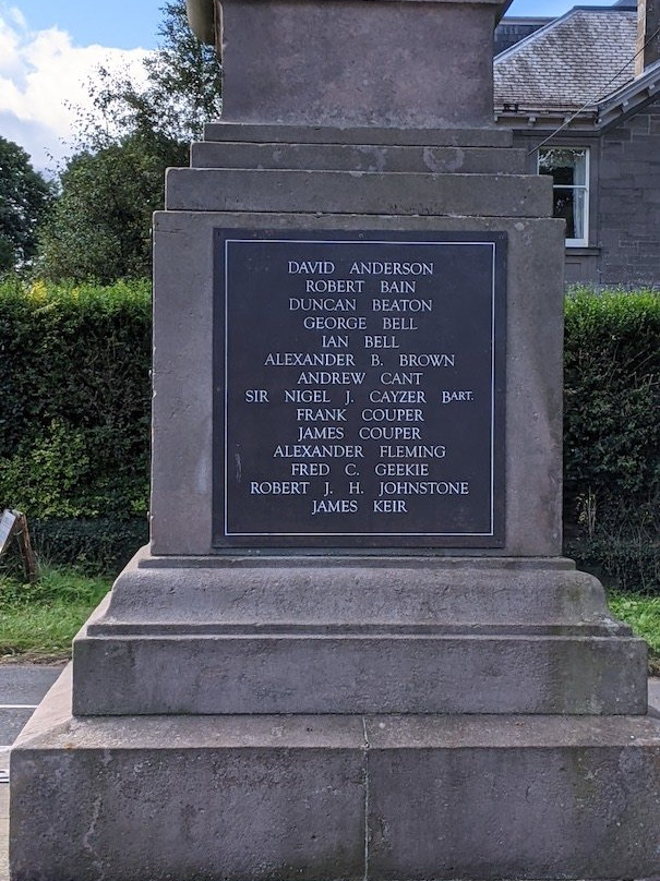 Newtyle War Memorial-Newtyle必去景点