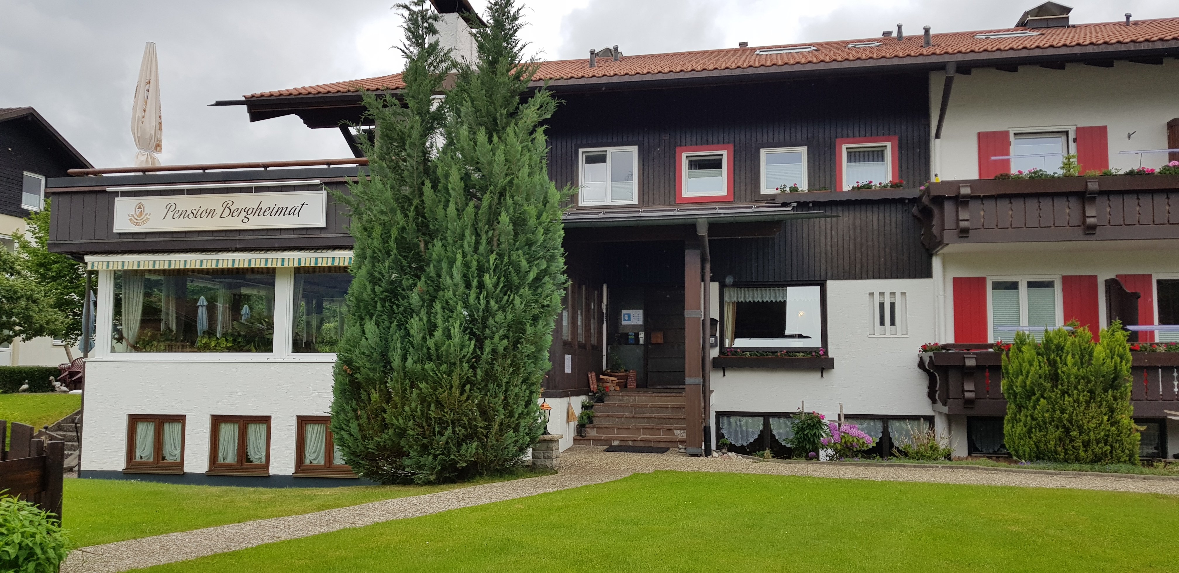 Pension Bergheimat-浴室