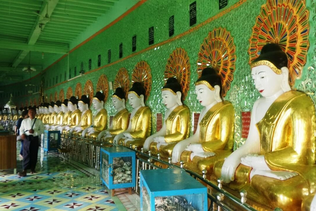 U Min Thonze Caves-Sagaing必去景点
