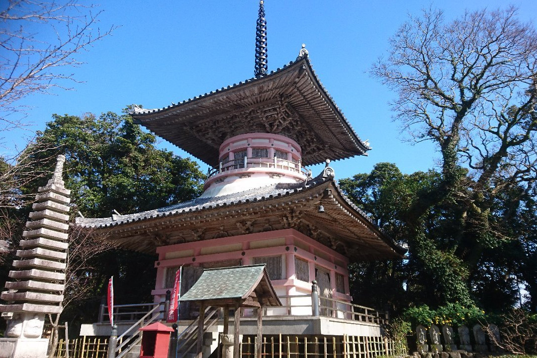 Hotsumisaki-ji Temple Tahoto-室户市必去景点
