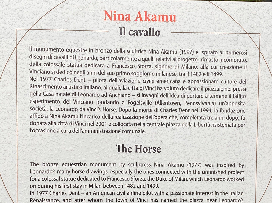 Il Cavallo-芬奇必去景点