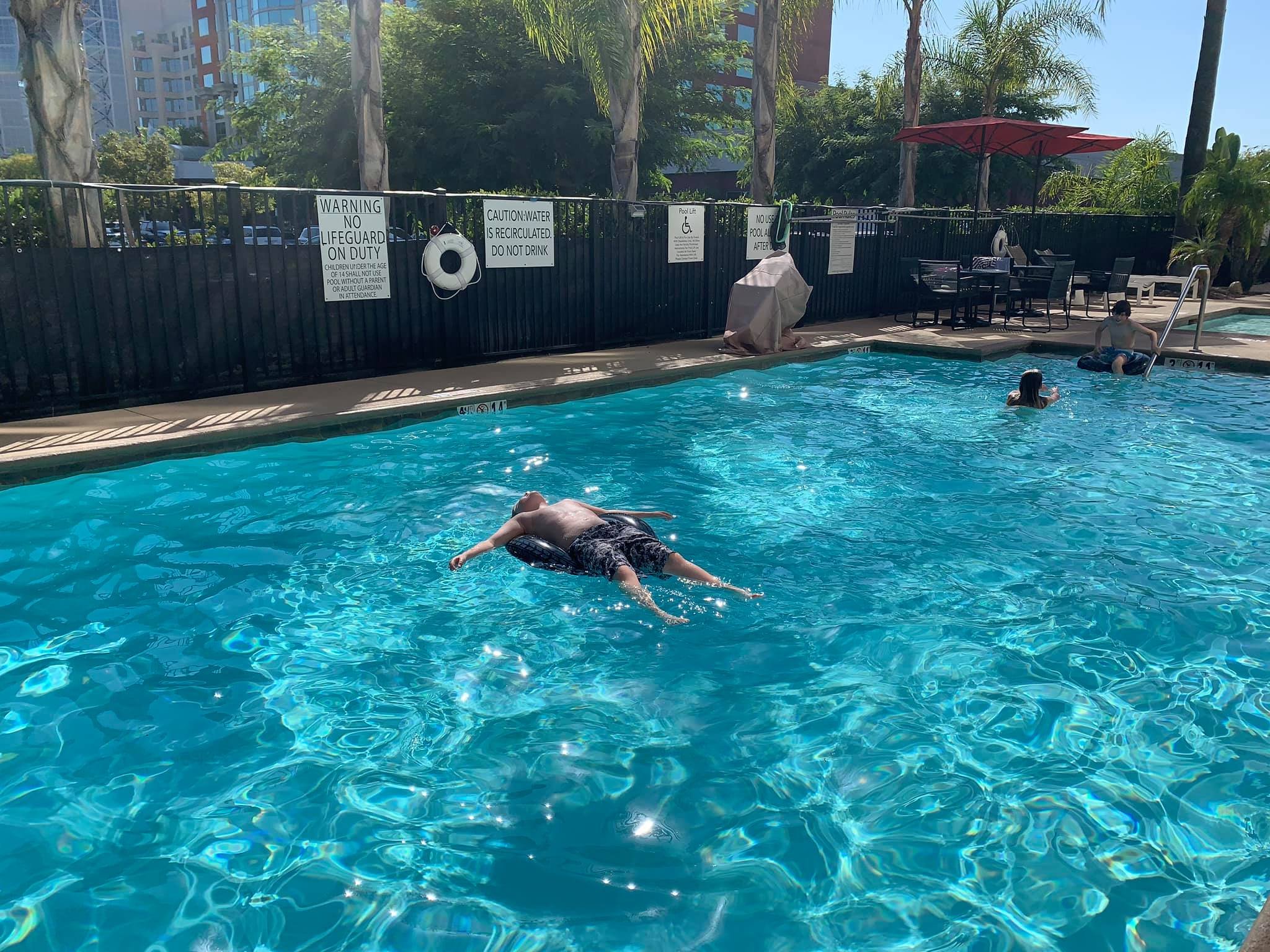 Hampton Inn & Suites Anaheim Garden Grove-泳池