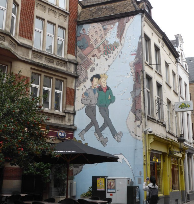 Tintin Mural Painting景点图片