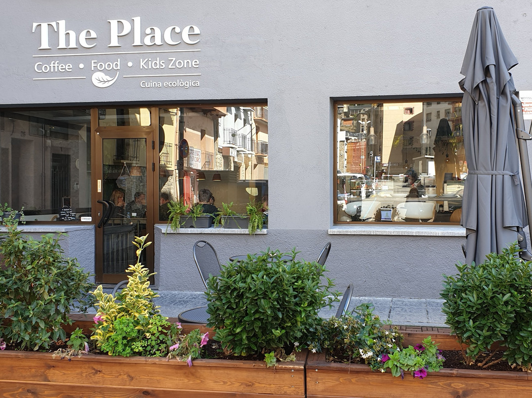 The Place: Coffee, Food, Kids Zone. Cuina Ecologica