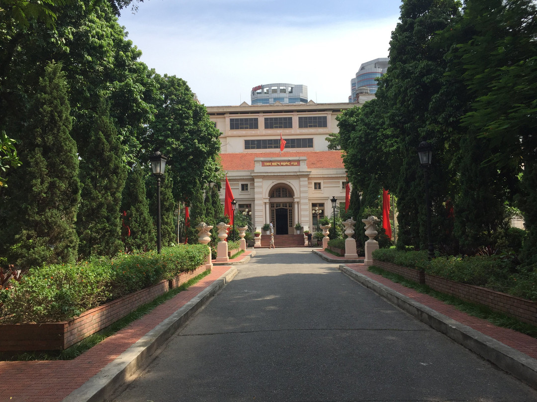 Naltional Library of Vietnam-河内必去景点